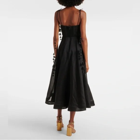 ZIMMERMANN
Natura floral linen and silk bustier dress - Picture 2 of 10